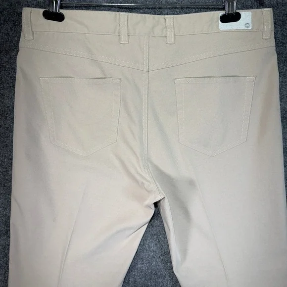 Peter Millar EB66 Performance Pants Mens 36x32 Tan 5-Pocket Golf Chinos Outdoor - Picture 5 of 16